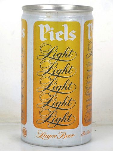 1976 Piels Light Lager Beer 12oz T109-12v Ring Top Brooklyn New York