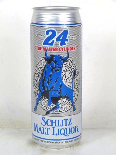 1988 Schlitz Malt Liquor (SG Warning) 24oz Undocumented Detroit Michigan