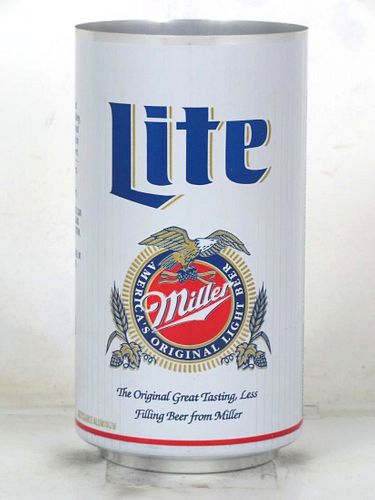1992 Lite Beer (Test) Vertical Stripes V2 12oz Undocumented Milwaukee Wisconsin