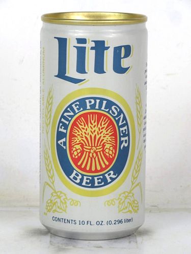 1982 Lite Beer V2 10oz Undocumented Eco-Tab Milwaukee Wisconsin