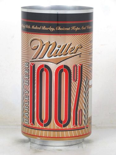 1981 Miller 100% Barley Beer (Test) 12oz Undocumented Milwaukee Wisconsin