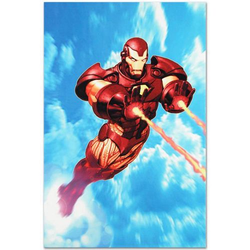 Marvel Comics "Iron Man: Iron Protocols #1" Numbered Limited Edition Giclee on Canvas by Ariel Olivetti with COA.