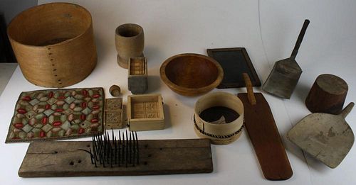 Various 19Th C New England Primitives