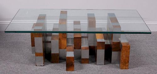 Paul Evans for Directional Cityscape Coffee Table.