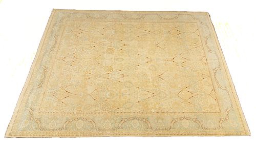 Hand Woven Wool Carpet, 2000, W 8' 2" L 10' 8"