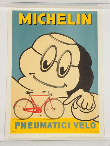 Michelin Pneumatici Velo Poster.
