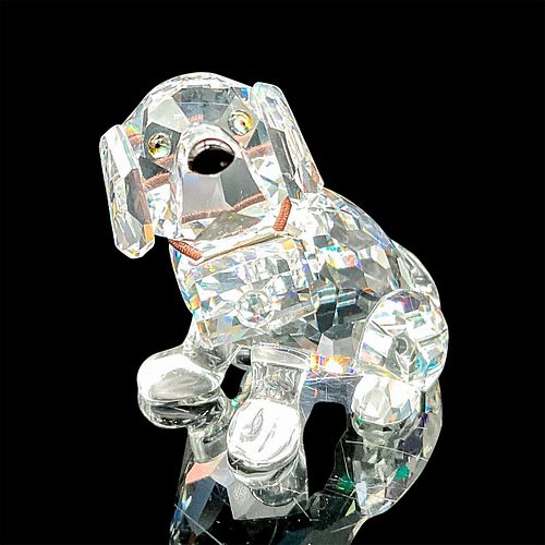 Swarovski Crystal Figurine, St Bernard Puppy 201111