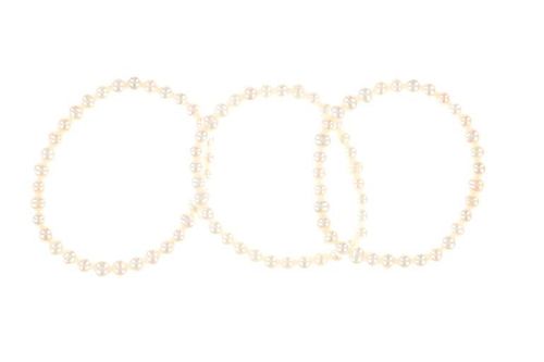 Genuine Small Champagne Pearl Bracelets (3)