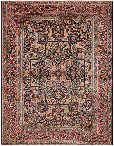No Reserve - Antique Persian Khorassan Rug 5 ft 10 in x 4 ft 5 in (1.77 m x 1.34 m)