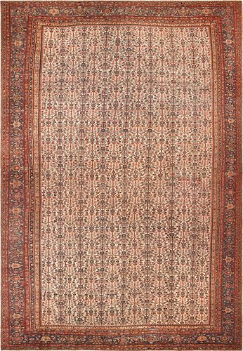 Mansion Size Antique Persian Farahan Rug 28 ft 10 in x 18 ft (8.79 m x 5.49 m)