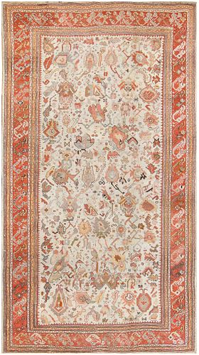 Antique Ghiordes Turkish Carpet 16 ft 9 in x 9 ft 10 in (5.11 m x 3 m)