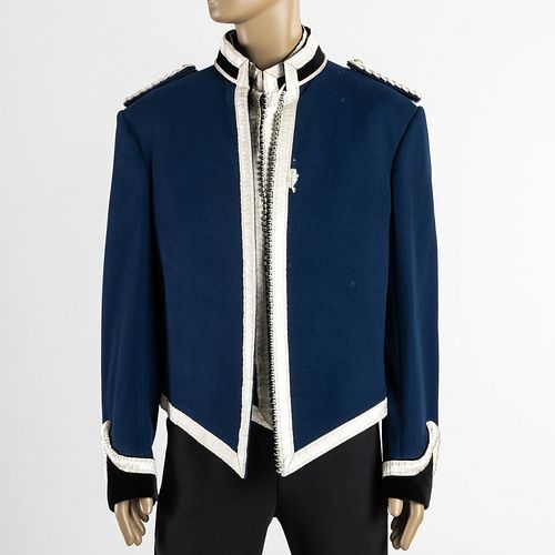 Welsh & Jefferies Blue Wool Jacket and Waistcoat