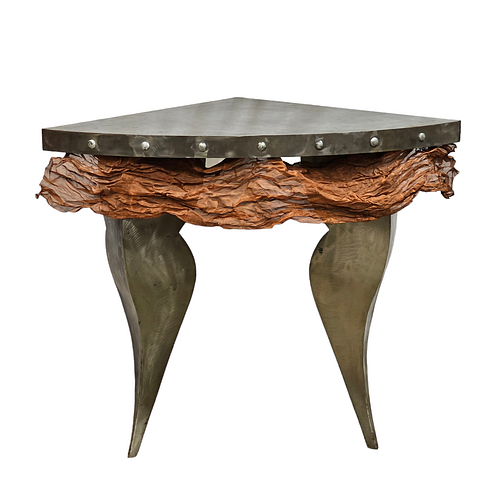 Metalwork Artisan Corner Table 
