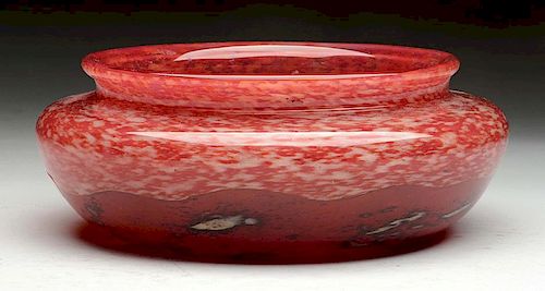 Schneider Art Glass Bowl.