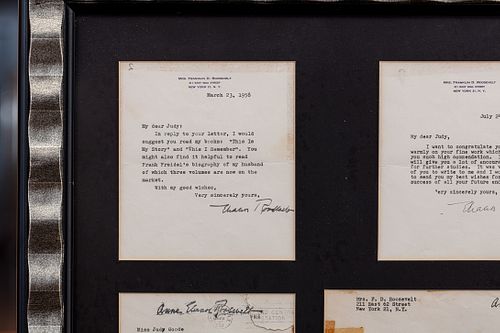 Mrs. Franklin D. Roosevelt, letter