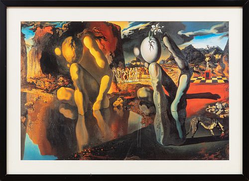 Salvador Dali, Metamorphosis of Narcissus, print on paper