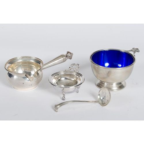 Sterling Accessories and Brandy Warmer