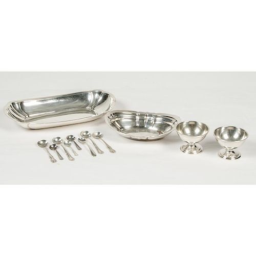 American Sterling Dishes and Salts