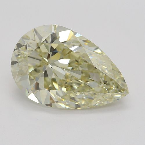 2.51 ct, Natural Fancy Light Brownish Yellow Even Color, VS2, Pear cut Diamond (GIA Graded), Appraised Value: $28,900 