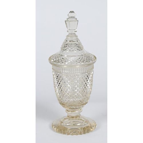 Leaded Crystal Compote, Possibly Waterford