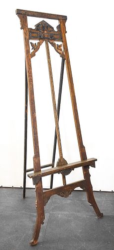 VICTORIAN CARVED EASEL