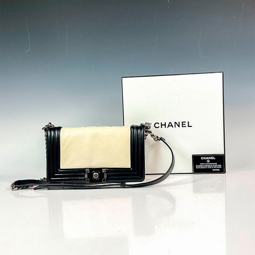 Chanel Calfskin Large Boy Handbag