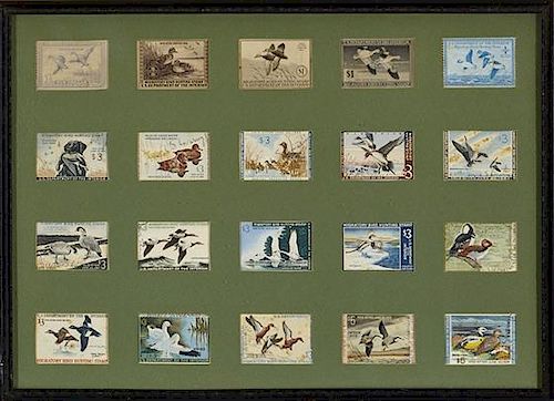 Twenty Federal Duck Stamps