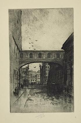Charles Frederick William Mielatz (1864-1919) Two Etchings