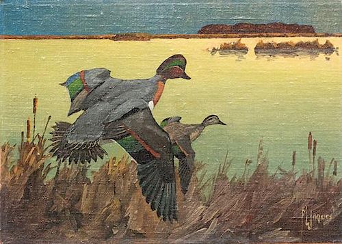 Francis Lee Jaques (1887-1969) Green-Winged Teal