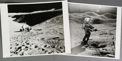 Original NASA Apollo 15 Moon Walk Photographs