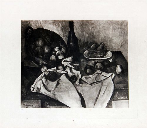 Paul Cezanne - La Corbeille de Pommes (1885)