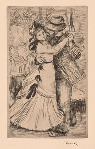 Pierre-Auguste Renoir - La Danse a la Campagne