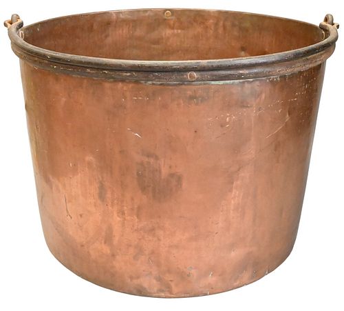Oversized Copper Bucket