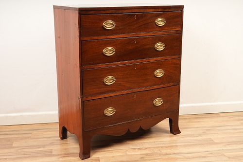 Early 19thC 4 Drawer Chest 