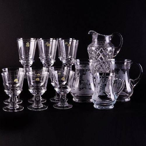 Group of Glass Drinkware