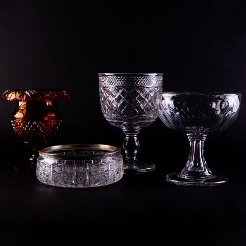 Group of Cut Glassware