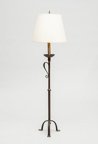 Wrought-Iron Standing Lamp