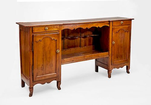 French Provincial Fruitwood Sideboard
