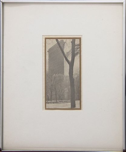 Framed Alfred Stieglitz ‘The Flatiron’ Photogravue