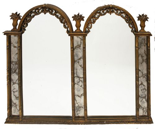 American 20th Century Over Mantle Mirror