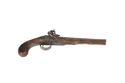18th Century Wogdon & Barton Flintlock Pistol