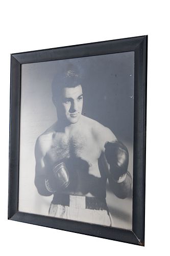 Group of Two Rocky Marciano Signed Photos