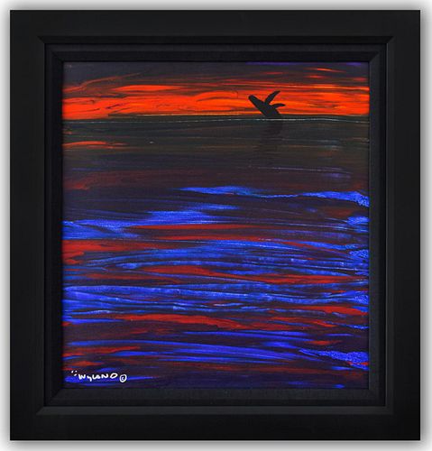Wyland- Original Painting on Canvas "Red Sea Waters"