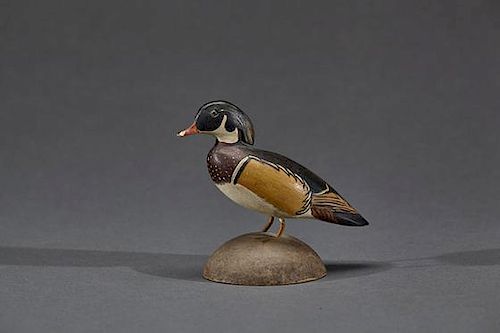 Miniature Wood Duck Wendell Gilley (1904-1983)