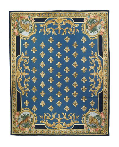 NO RESERVE Needle Point Rug 8’1" x 10’2” (2.46 x 3.10 m)