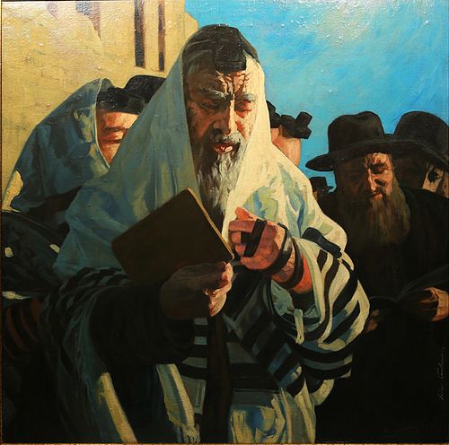 Isidor Kaufmann, Oil on Canvas