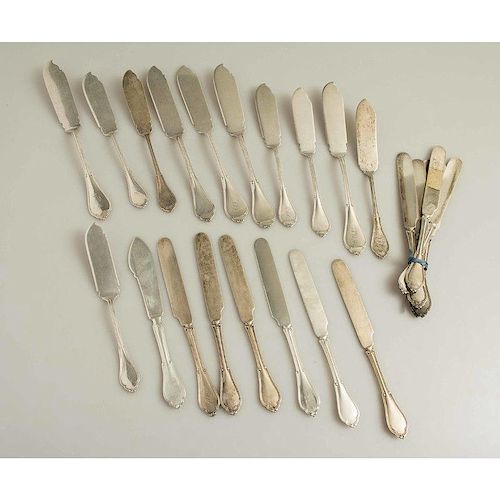 Silver Knives, Gothic Pattern