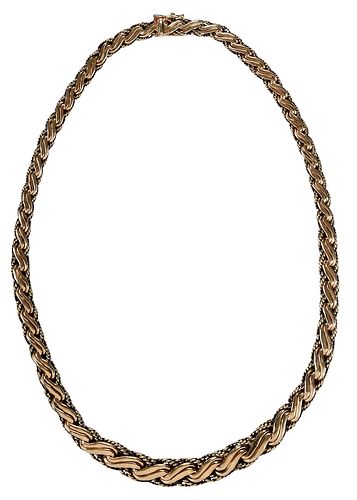 14kt. Gold Fancy Link Necklace