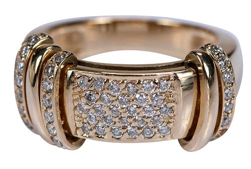14kt. "Sonia B" Fidget Diamond Ring 