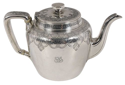 Tiffany Sterling Individual Teapot